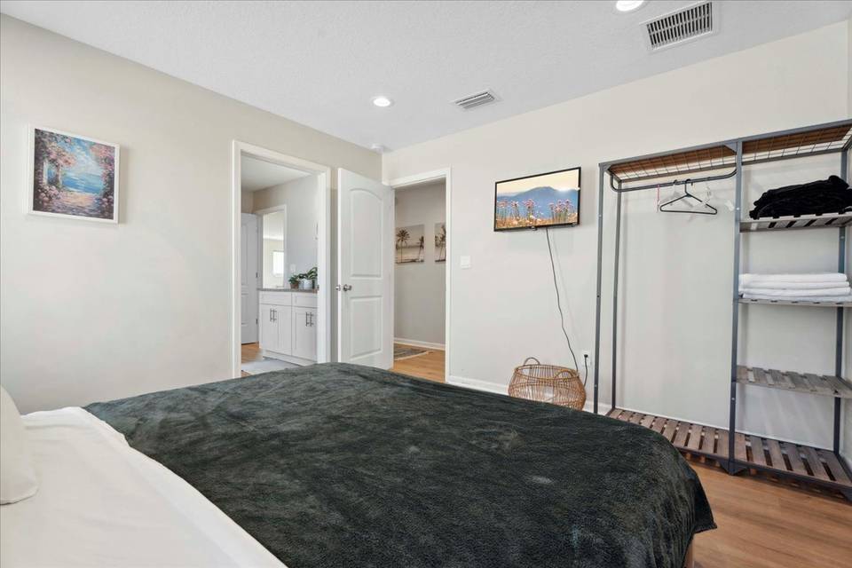 Spacious Bedrooms