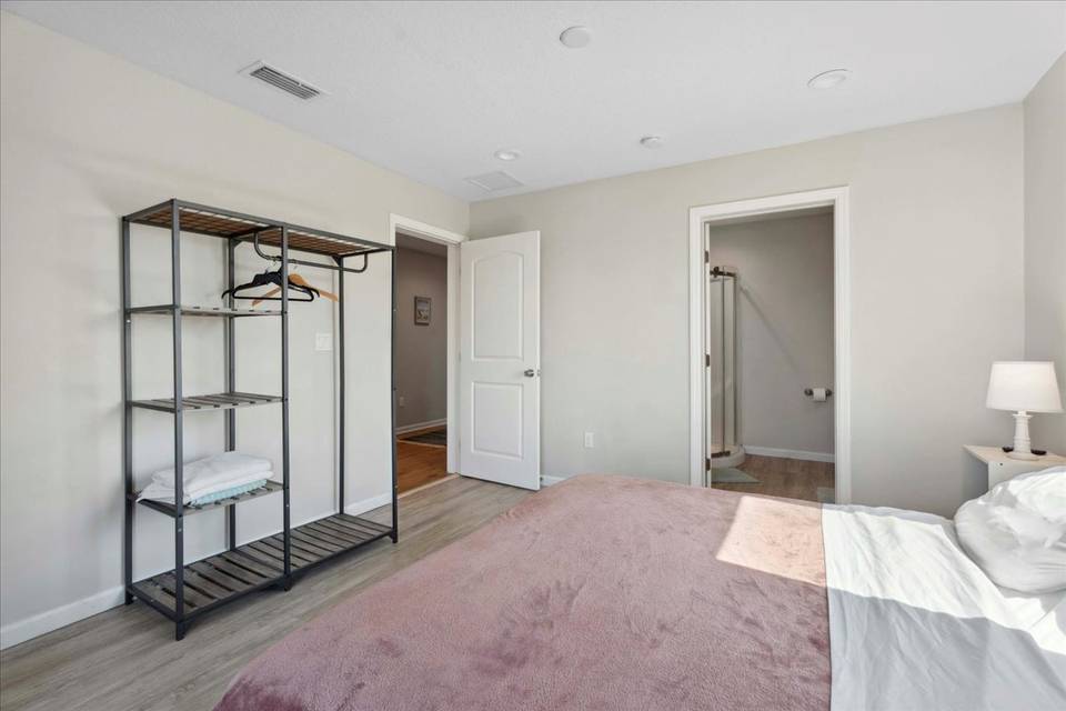 Spacious Bedrooms