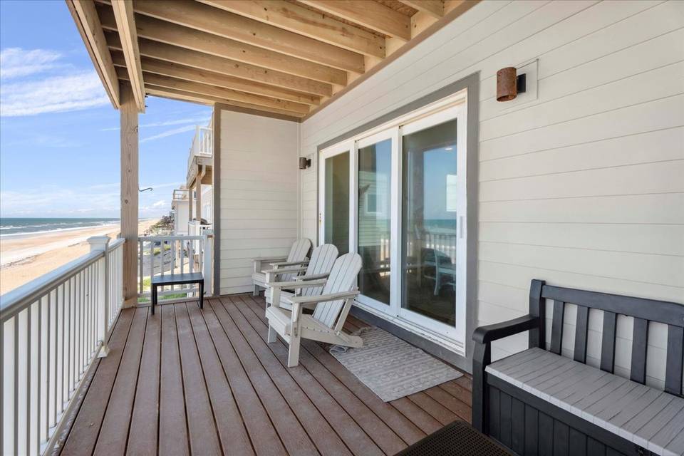 Oceanfront Balcony