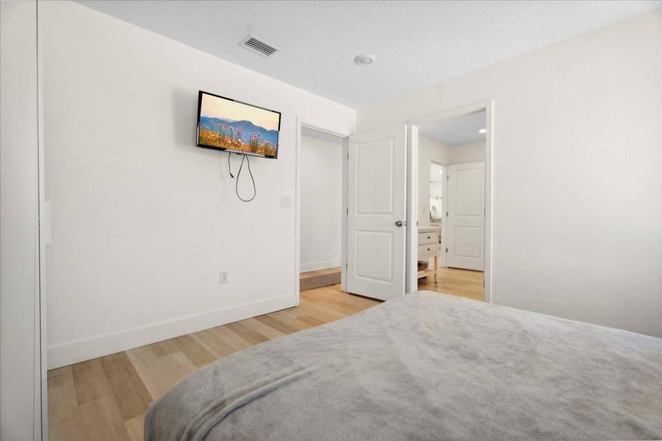 Spacious Bedrooms