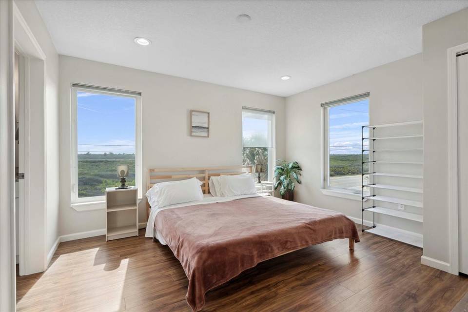 Spacious Bedrooms