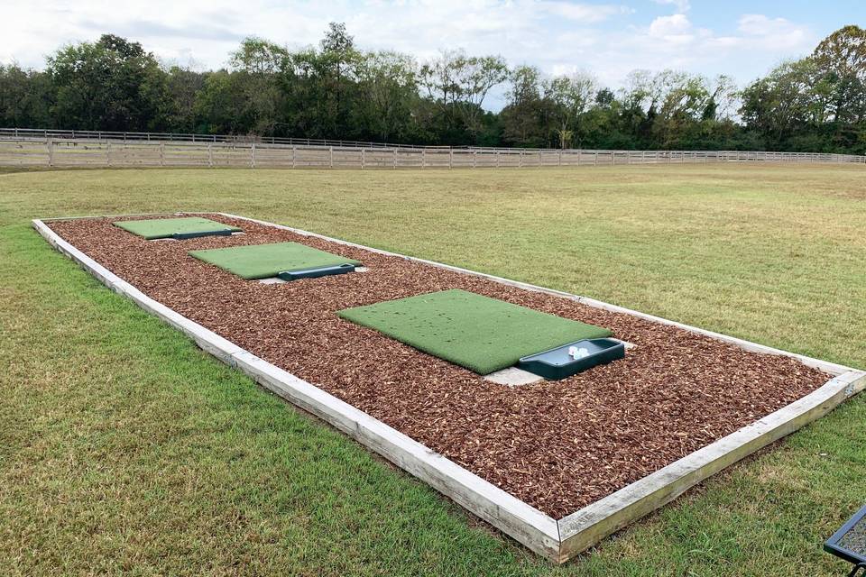 Driving Range Tee-Boxes