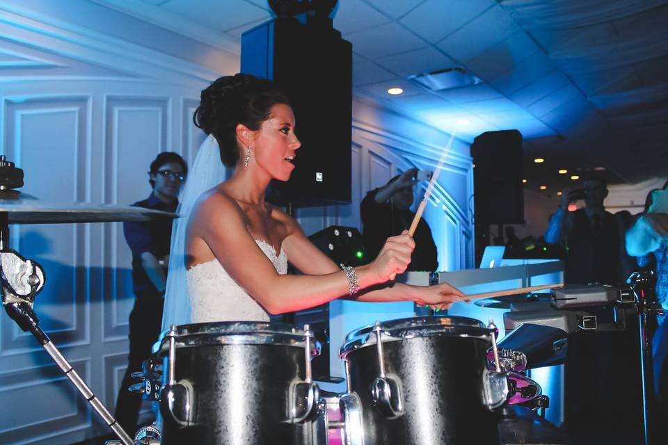 On The Drums