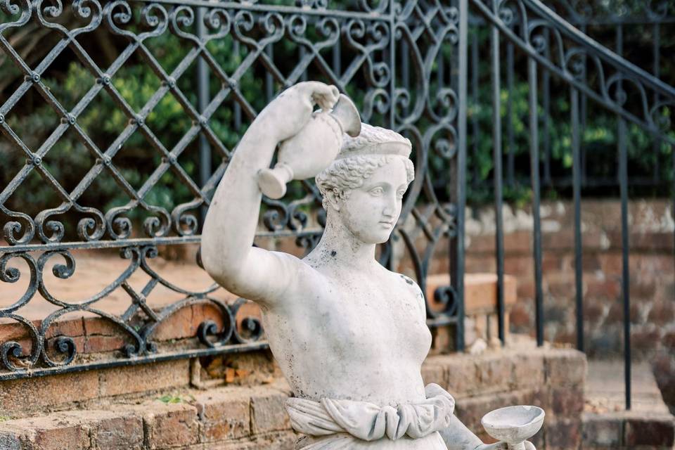 19th-century garden sculpture