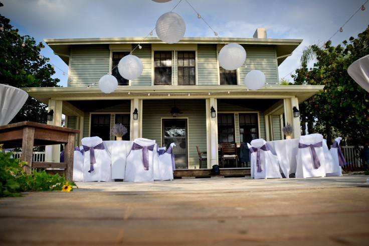 Florida beach house weddings