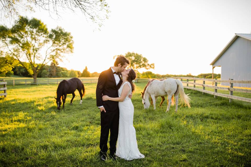 Farm wedding - Christina Naselli Photography