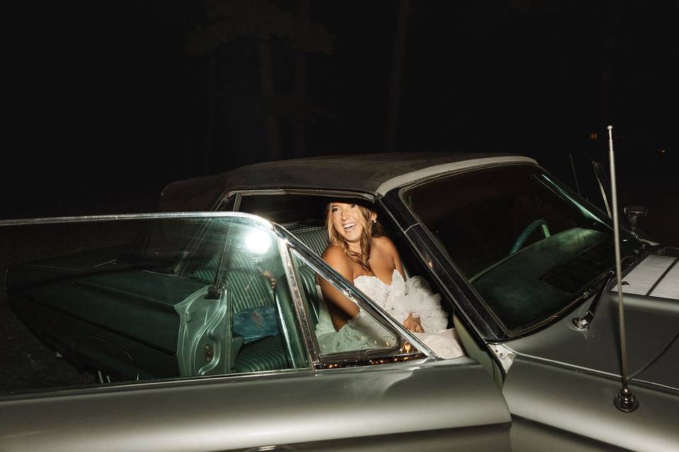 Wedding exit
