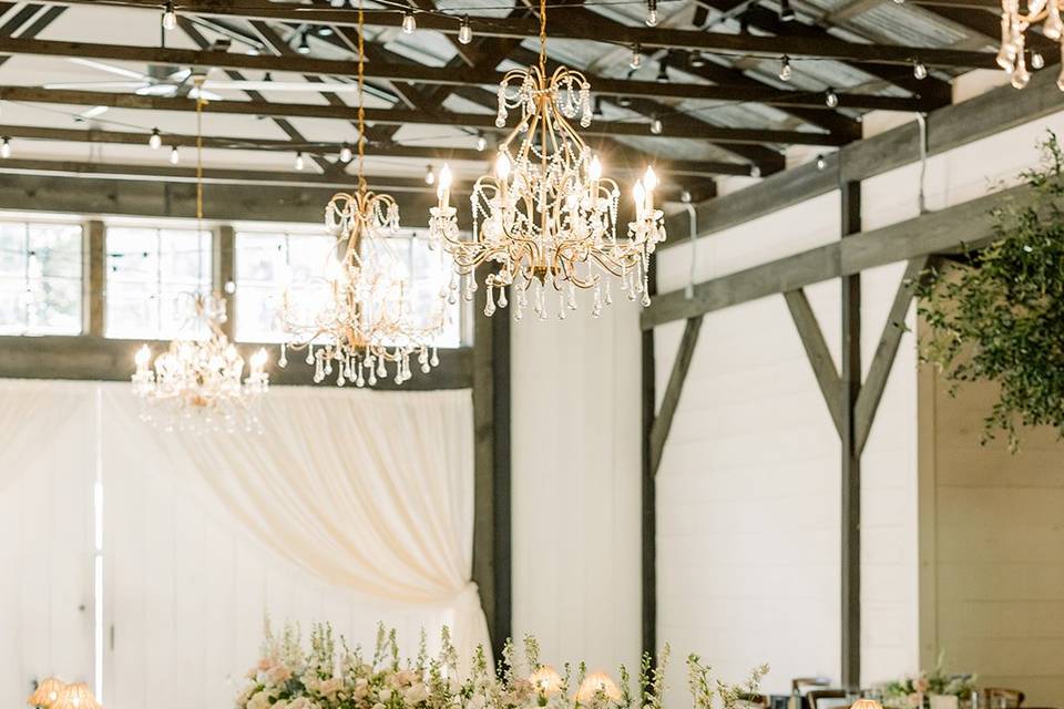 Barn reception venue