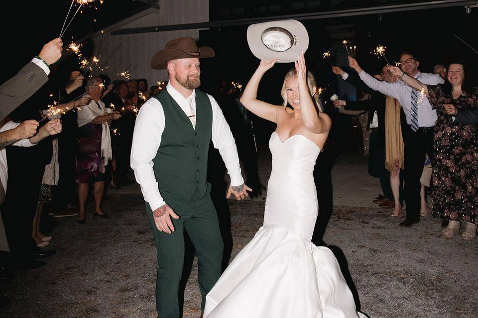 Wedding exit