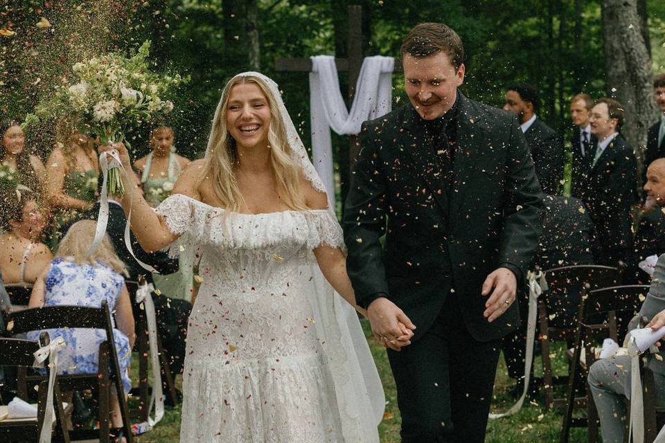 Wedding exit