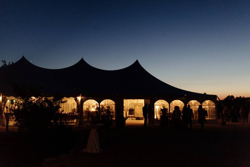 Tent at Night