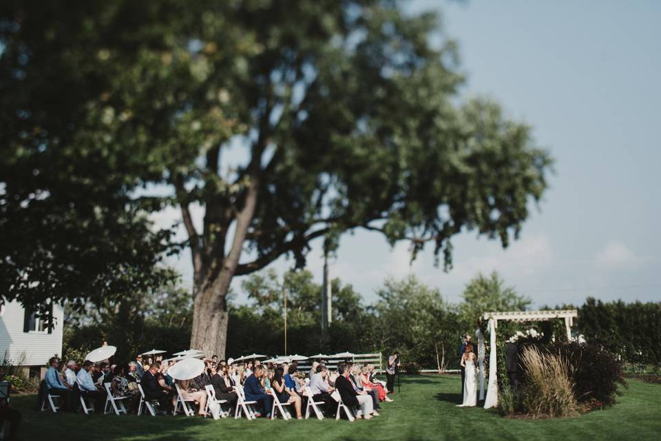 Outdoor Garden Ceremony