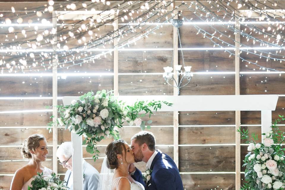 Cozy Barn Ceremony