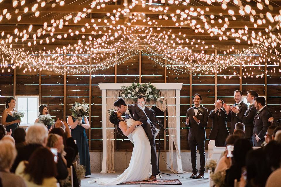 Rustic Barn Ceremony