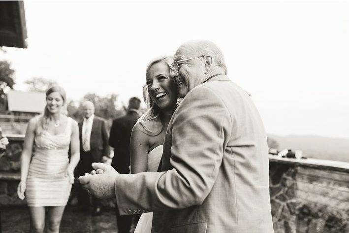 Father and daughter dance