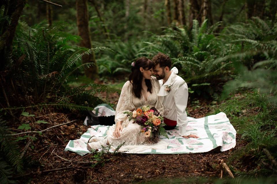 In the forest