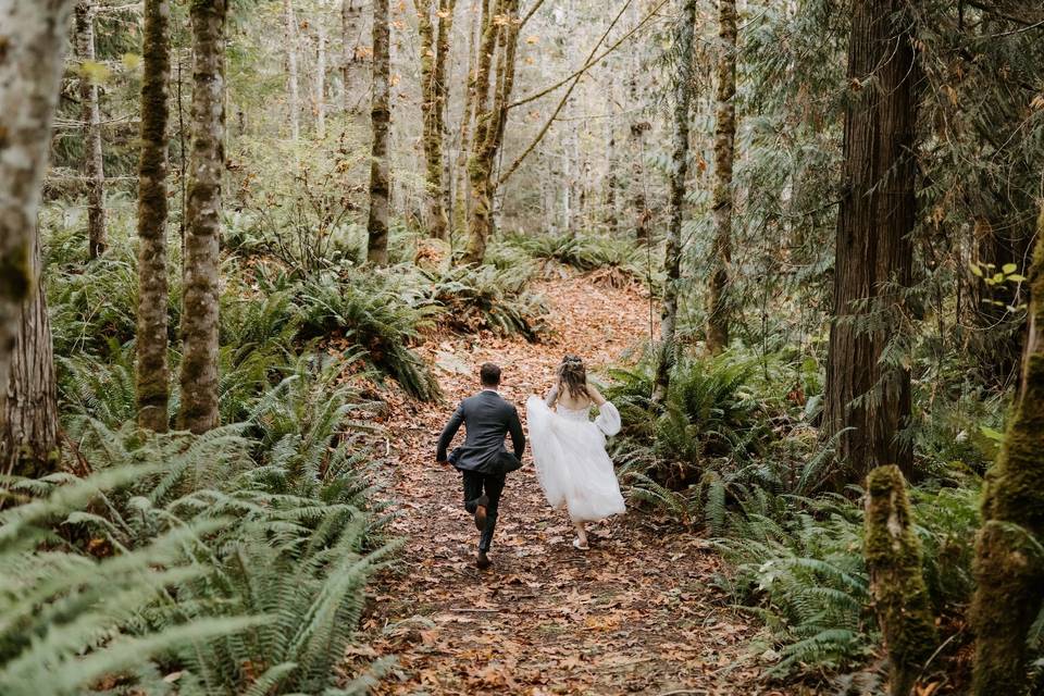 Run in the woods