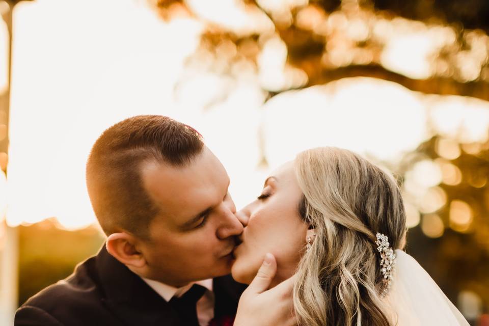 The happy couple