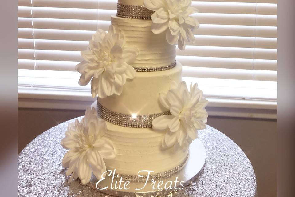 Textured buttercream