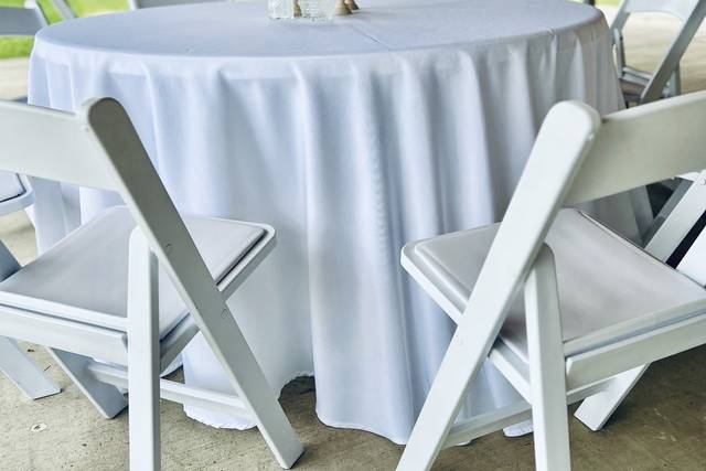 Reception set up rentals