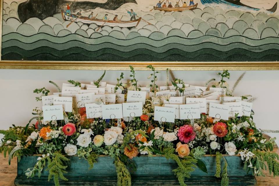 Escort Card Display