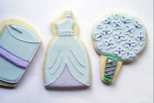 Bridesmaid Cookies - Lavender