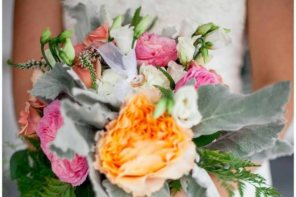 Orange - Bridal Bouquet