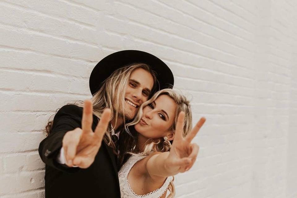 Boho bridal