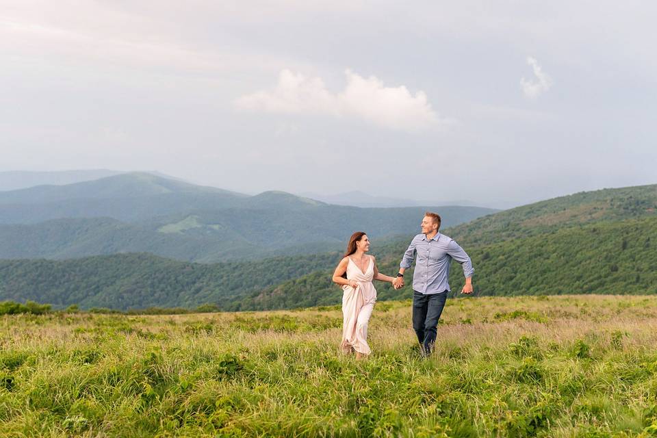 Roan Mountain Engagement Session