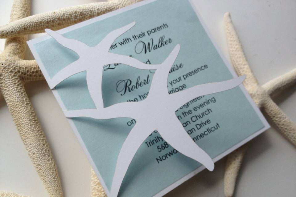 Starfish Invitation