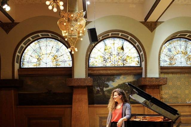 Kelsey at Ganz Hall