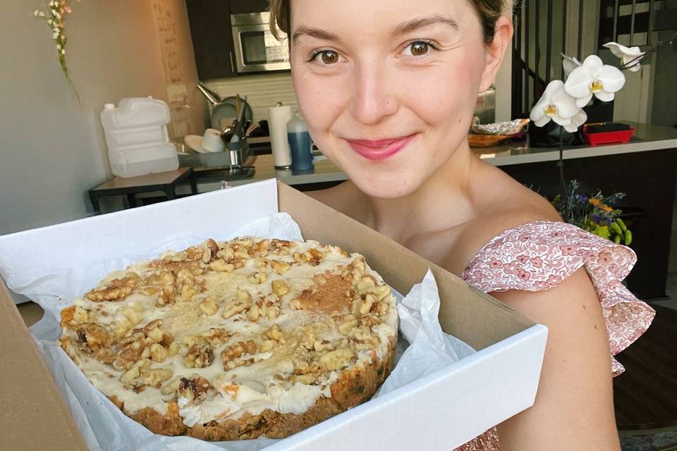 Raw Vegan Carrot Cake