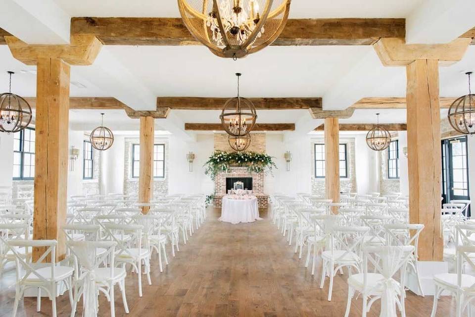 Stunning ceremony set-up