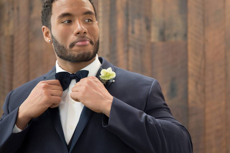 Cliff House wedding groom