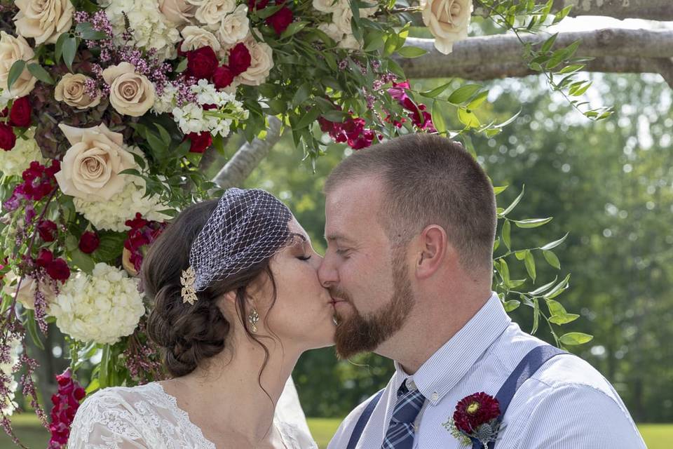 Inn at Fogg Farm couple