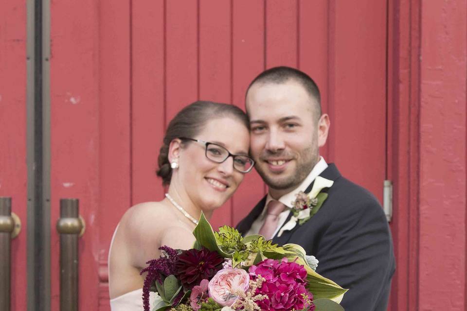Spire 29 wedding couple