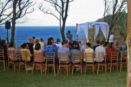 Outdoor wedding