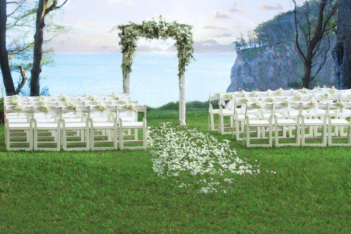 Outdoor wedding