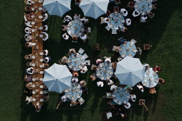 Aerial View of the Greens