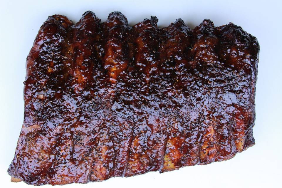 Sauced spicy ribs