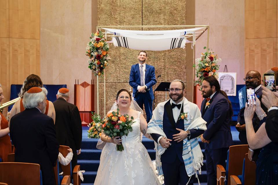 Arch with Fabric