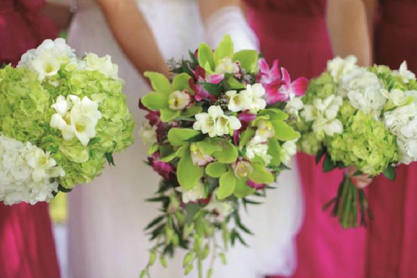 Beautiful green bouquet