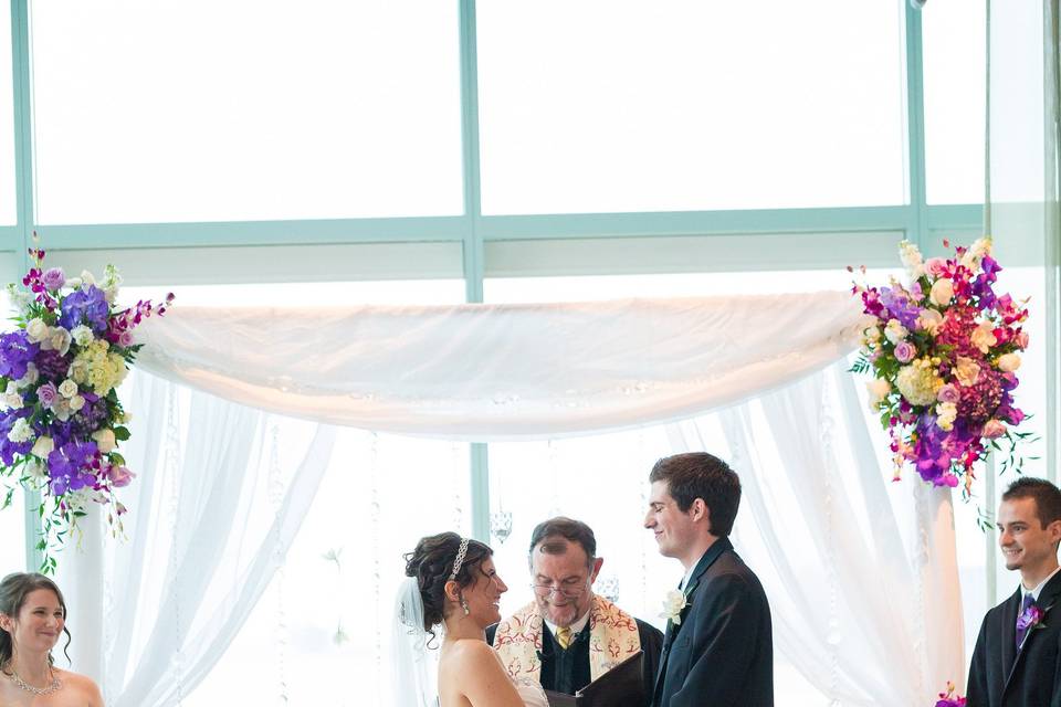 White corsage