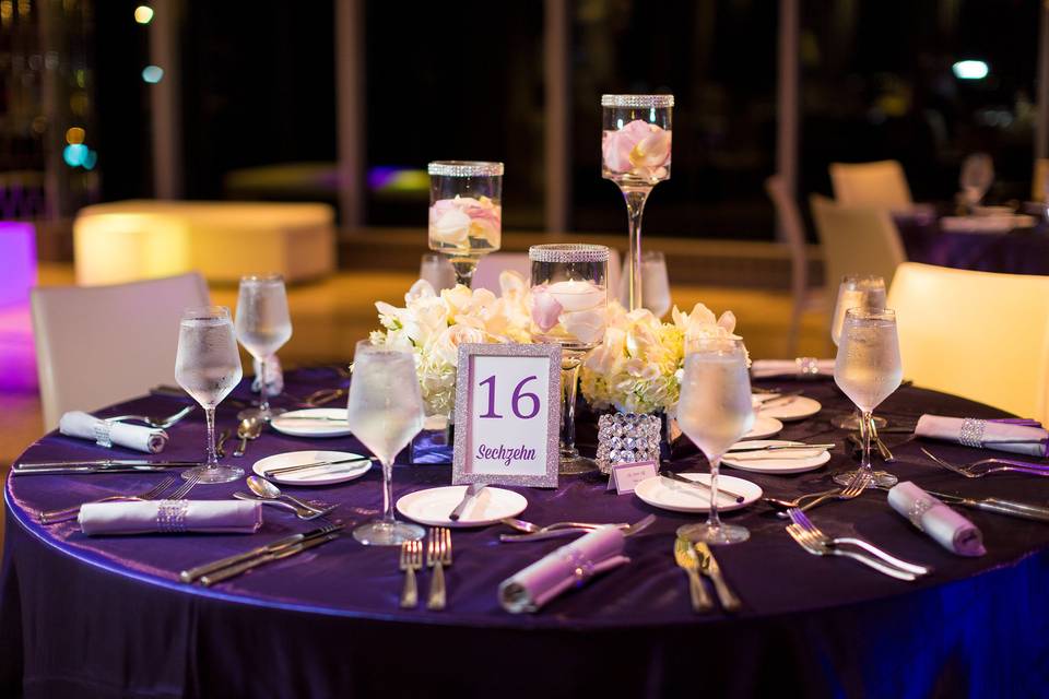 Table number