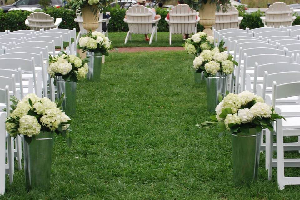 Red centerpiece ideae