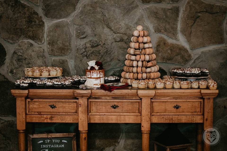 Delicious treats table