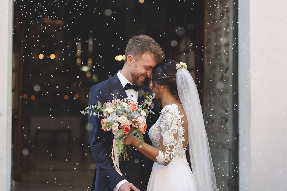 Bride and groom