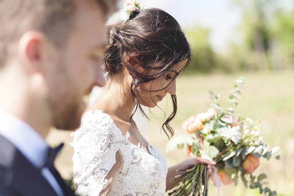 Bride and groom