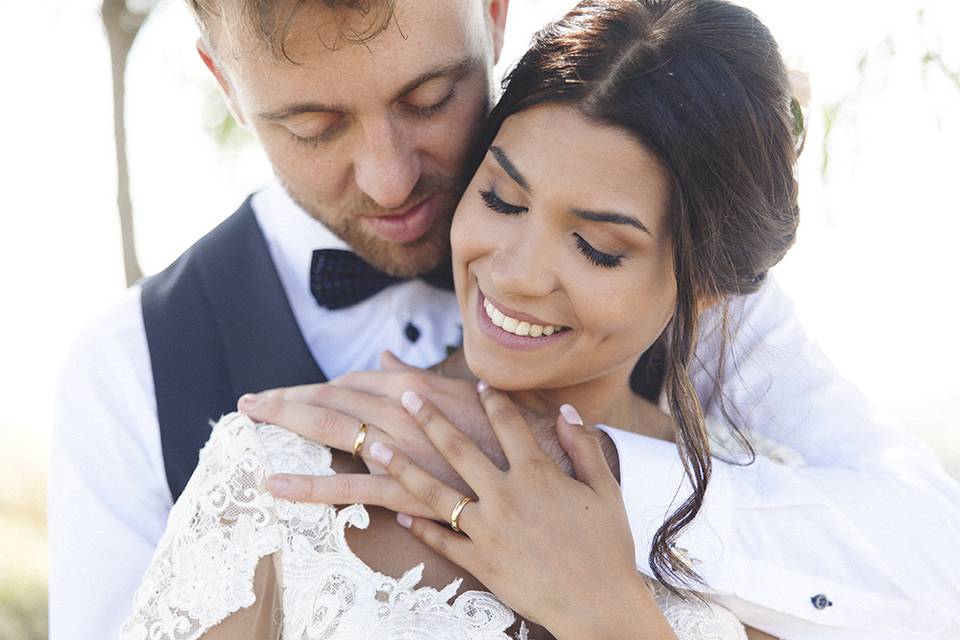 Bride and groom