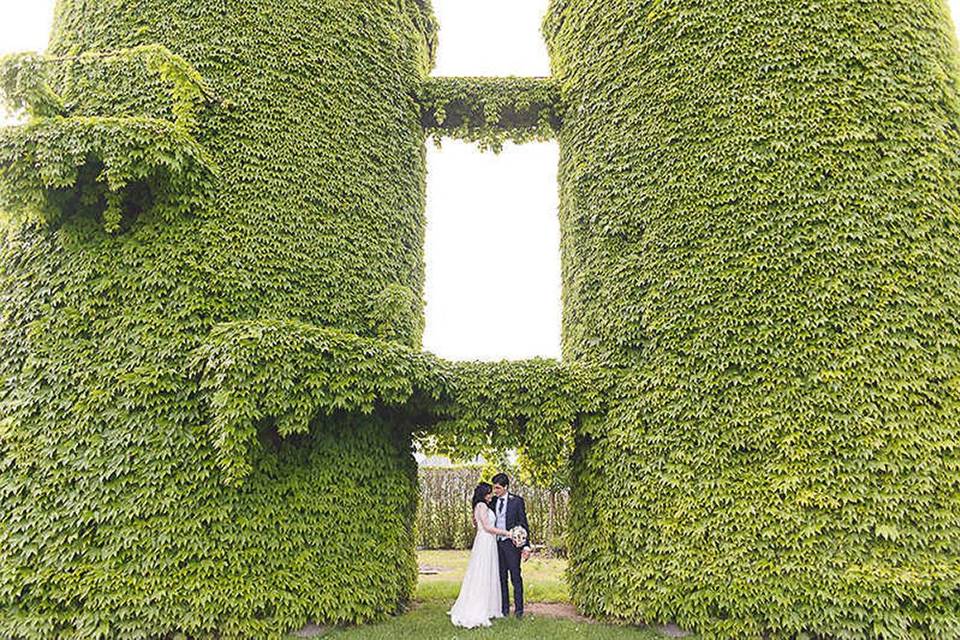 Bride and groom